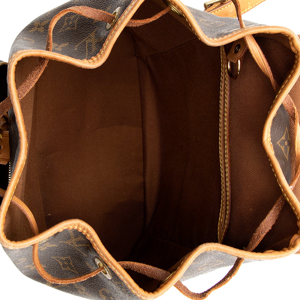 Louis Vuitton Vintage Monogram Canvas Montsouris MM Backpack (SHF-18913)