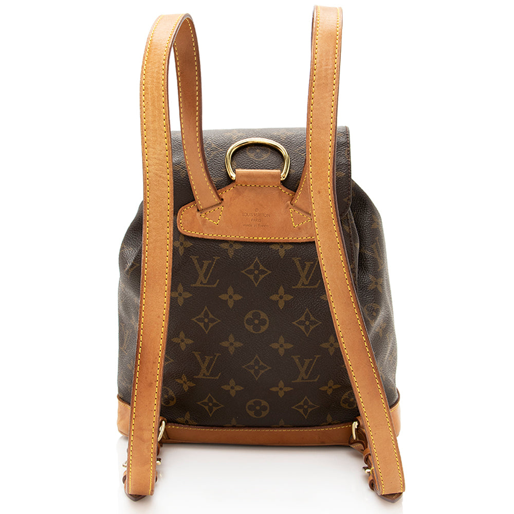 Louis Vuitton Vintage Monogram Canvas Montsouris MM Backpack (SHF-19980)