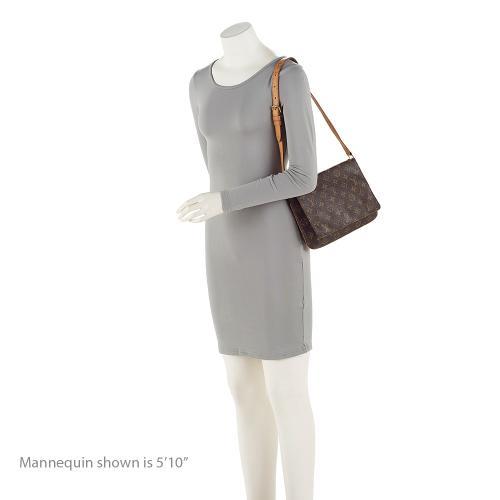 Louis Vuitton Vintage Monogram Canvas Musette Tango Shoulder Bag (SHF-23533)