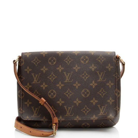 Louis Vuitton Vintage Monogram Canvas Musette Tango Shoulder Bag (SHF-FvRzD3)