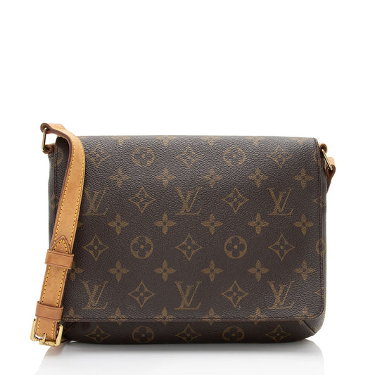 Louis Vuitton Vintage Monogram Canvas Musette Tango Shoulder Bag