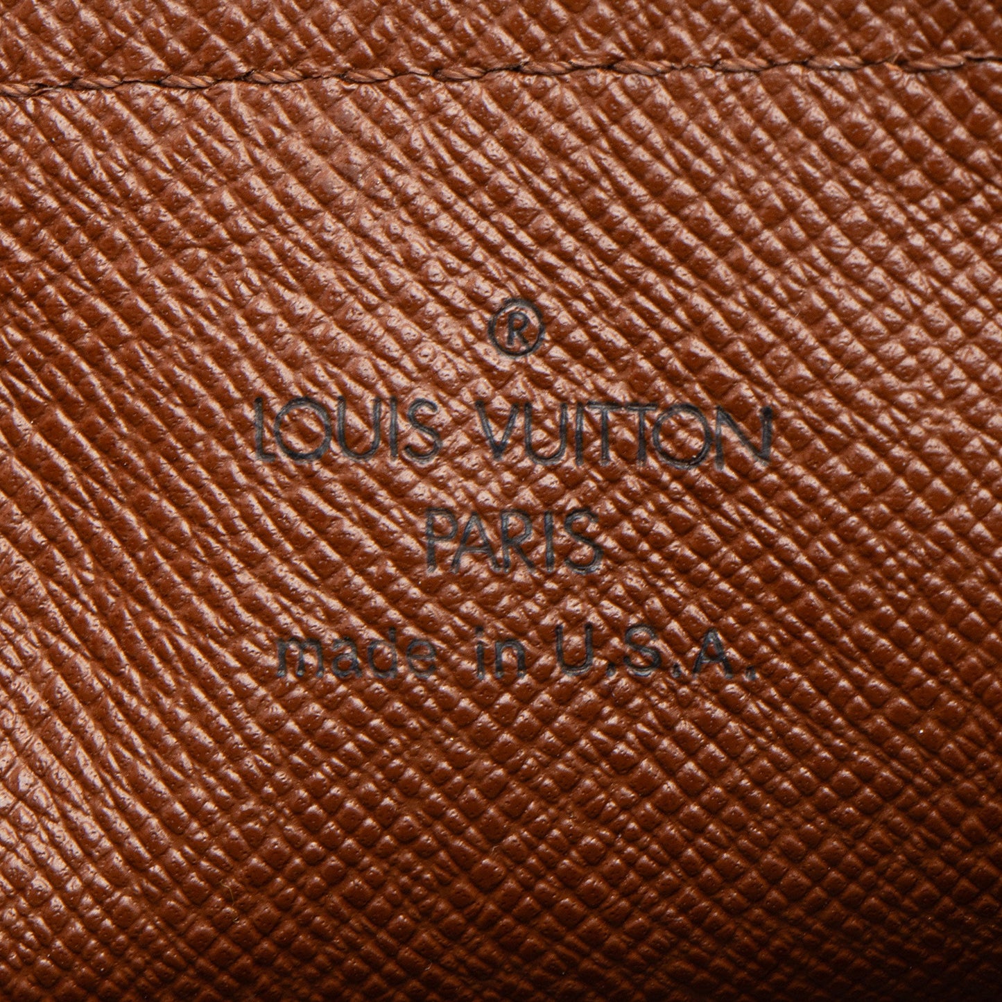 Louis Vuitton Vintage Monogram Canvas Papillon 26 Satchel