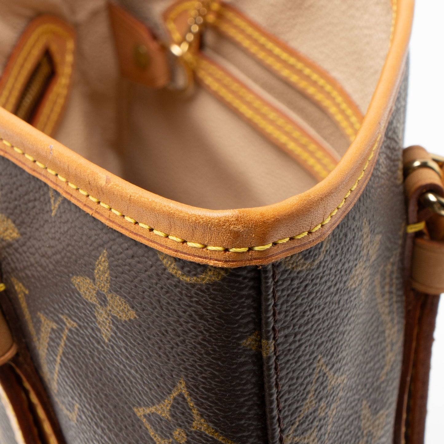 Louis Vuitton Vintage Monogram Canvas Petit Bucket Tote