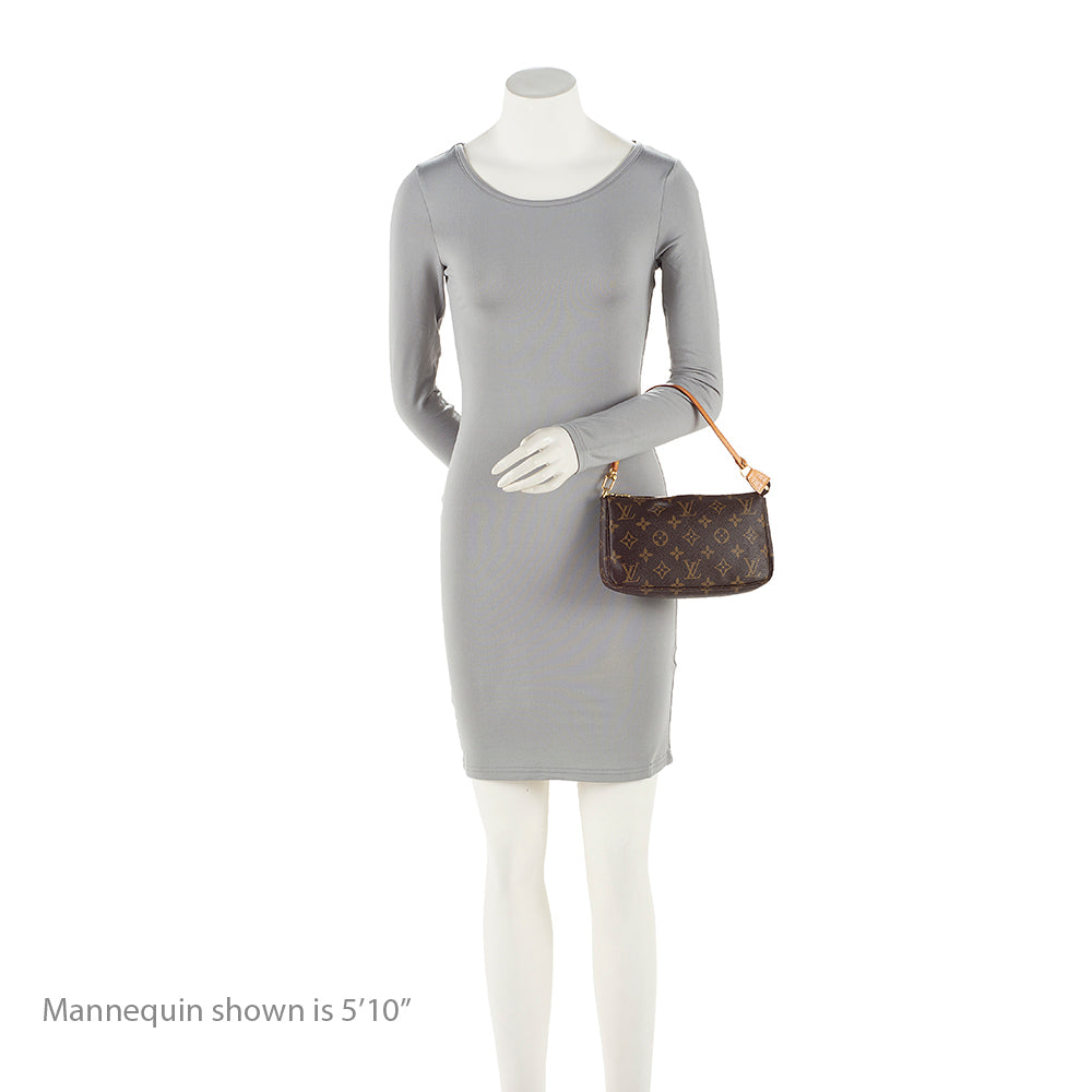 Louis Vuitton Vintage Monogram Canvas Pochette Accessoires (SHF-19833)