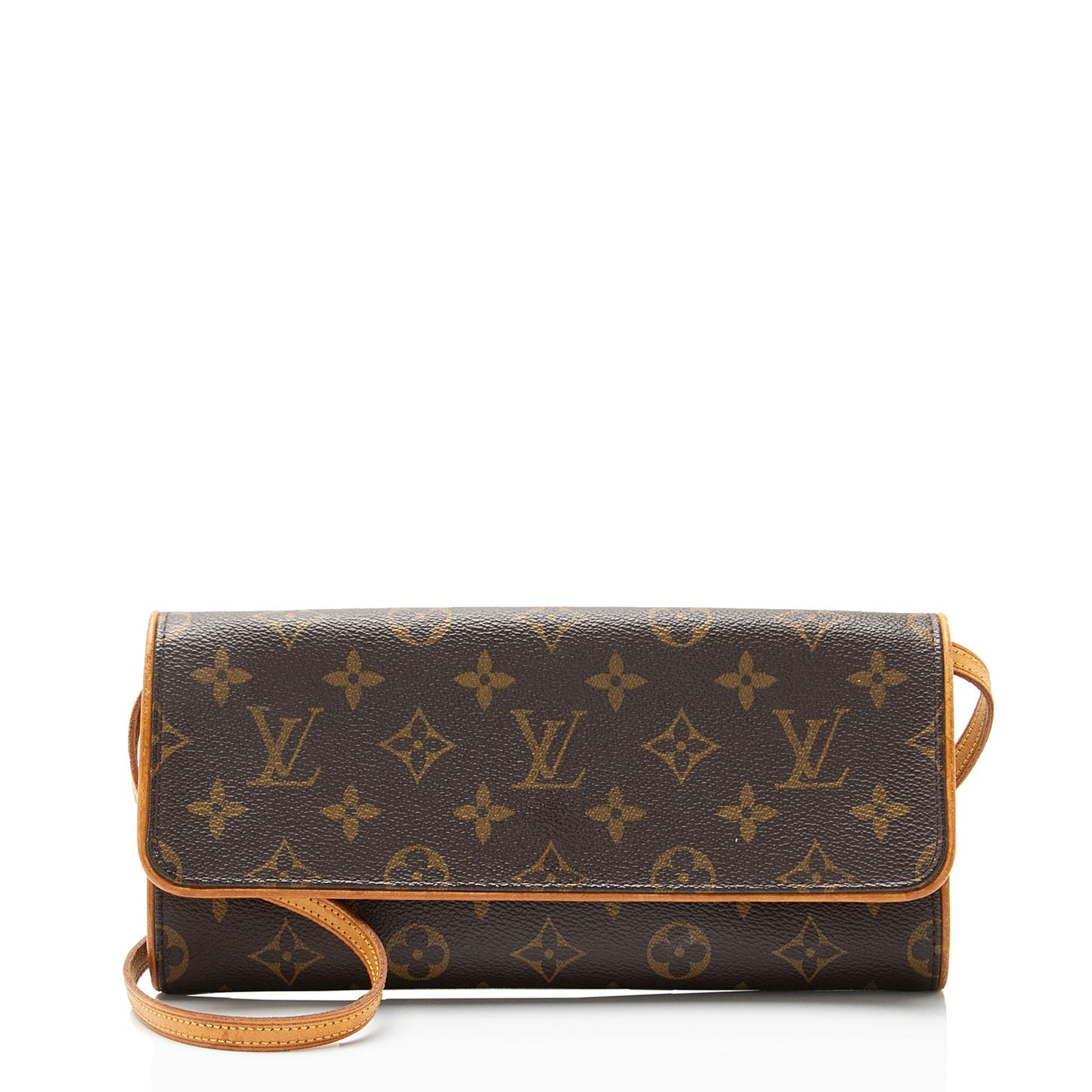 Louis Vuitton Vintage Monogram Canvas Pochette Twin GM Shoulder Bag
