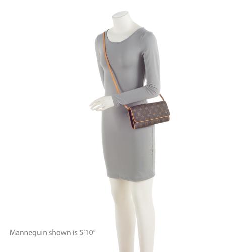 Louis Vuitton Vintage Monogram Canvas Pochette Twin GM Shoulder Bag