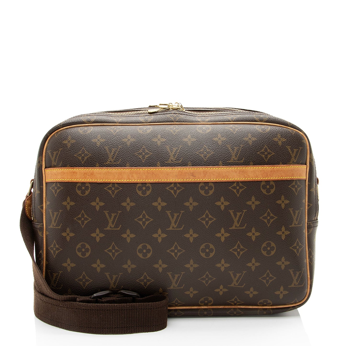 Louis Vuitton Vintage Monogram Canvas Reporter GM Messenger
