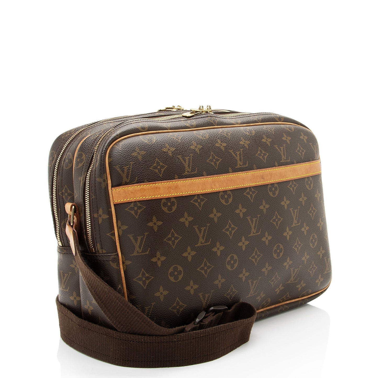 Louis Vuitton Vintage Monogram Canvas Reporter GM Messenger
