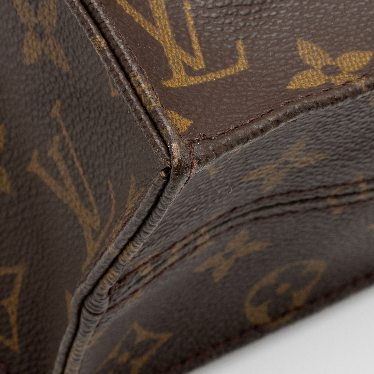 Louis Vuitton Vintage Monogram Canvas Sac Plat Tote (SHF-wc7X4x)
