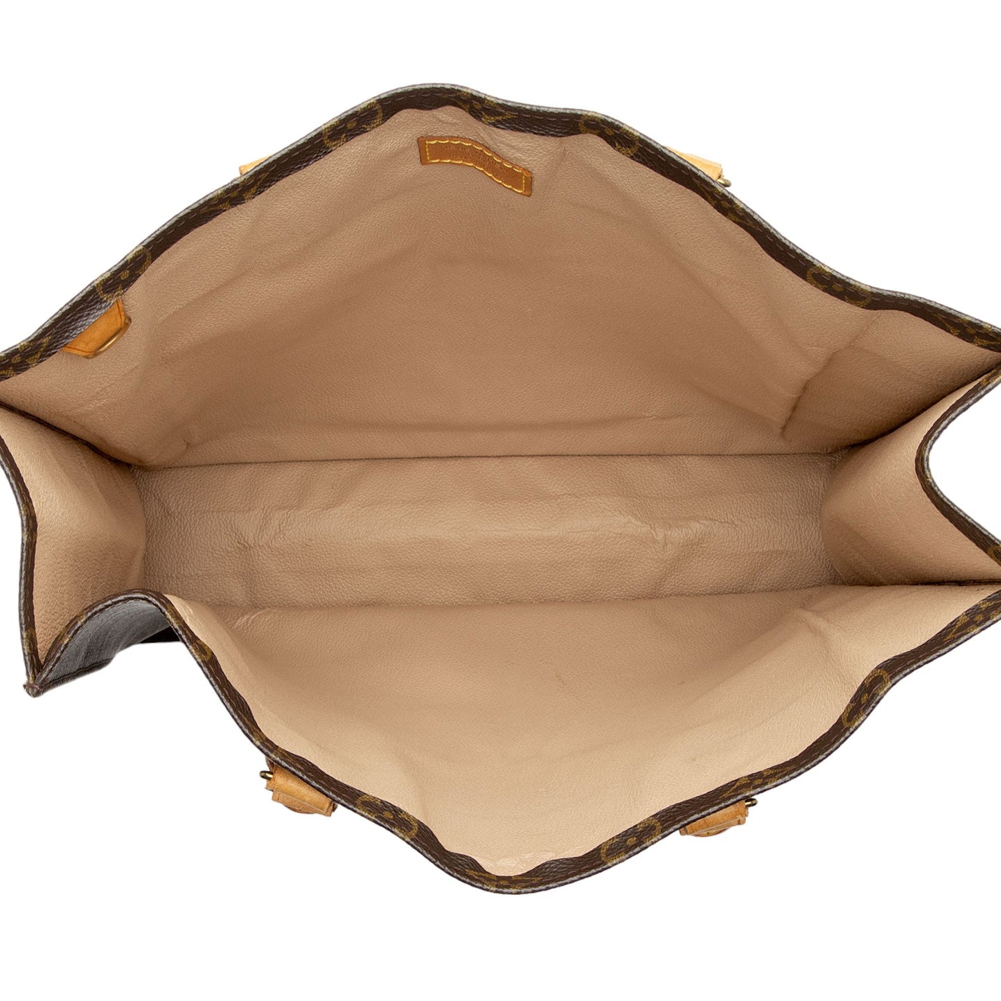 Louis Vuitton Vintage Monogram Canvas Sac Plat Tote (SHF-wc7X4x)