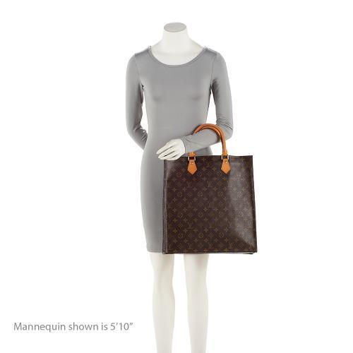 Louis Vuitton Vintage Monogram Canvas Sac Plat Tote (SHF-wc7X4x)