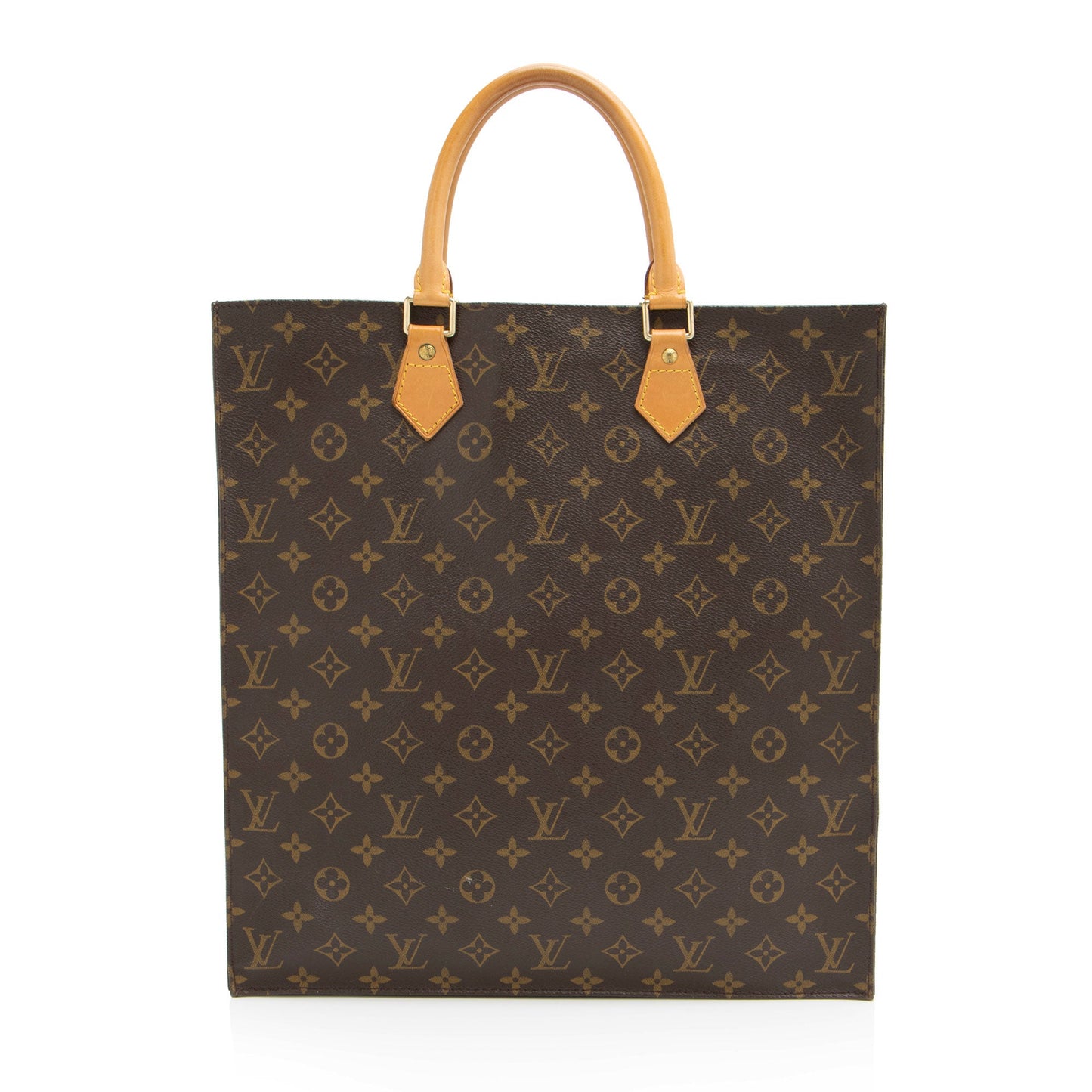 Louis Vuitton Vintage Monogram Canvas Sac Plat Tote (SHF-mbbbzu)