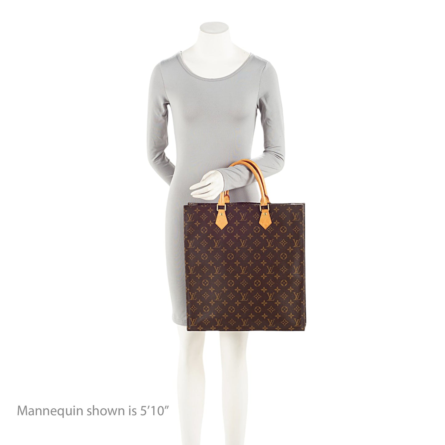 Louis Vuitton Vintage Monogram Canvas Sac Plat Tote (SHF-mbbbzu)