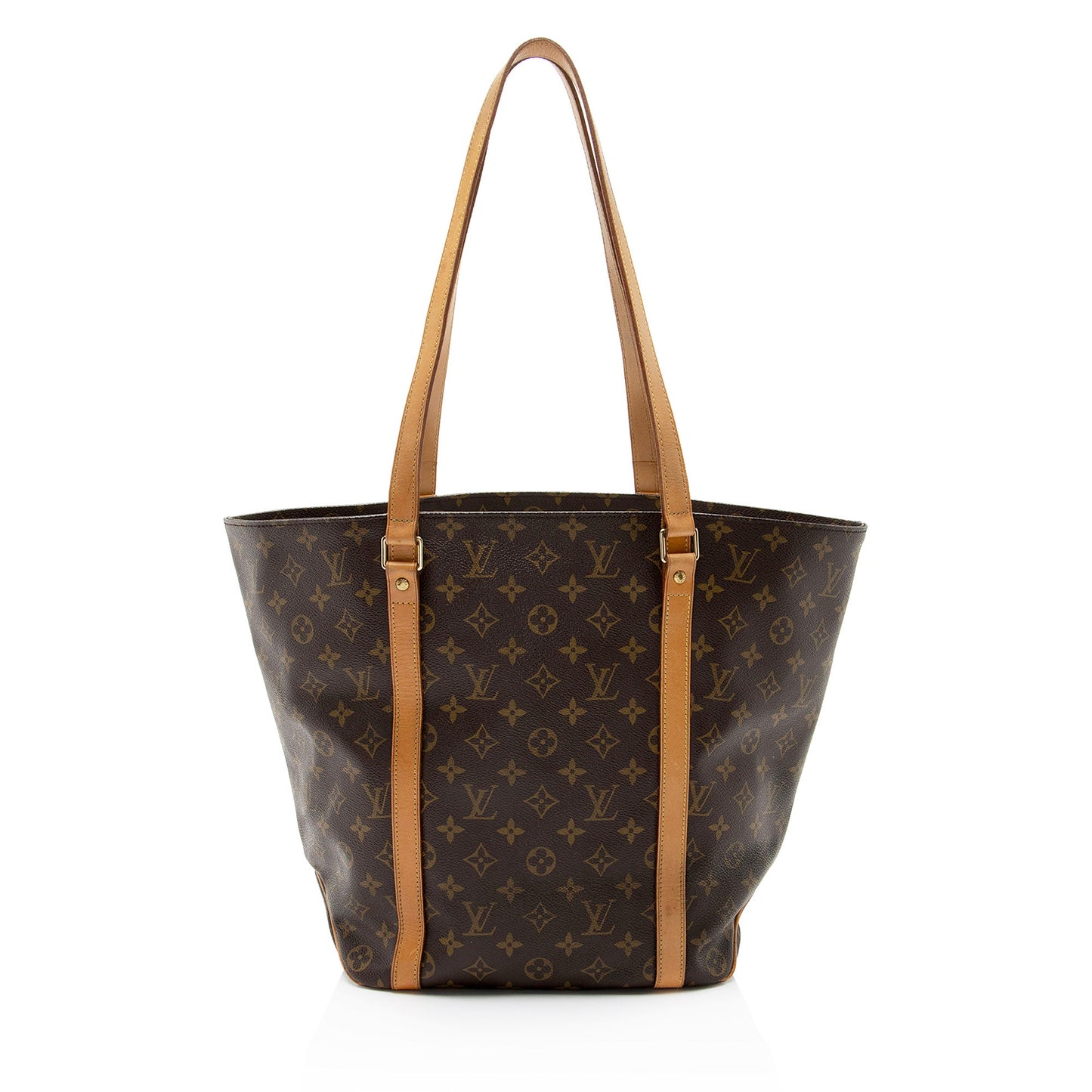 Louis Vuitton Vintage Monogram Canvas Sac Shopping 48 Tote (SHF-VAnH6a)