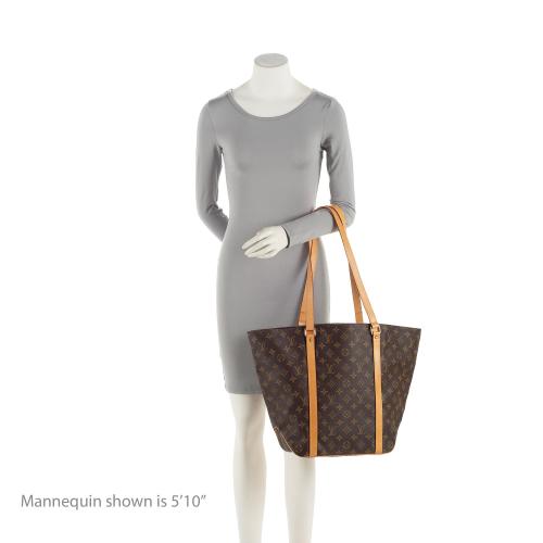 Louis Vuitton Vintage Monogram Canvas Sac Shopping 48 Tote (SHF-VAnH6a)