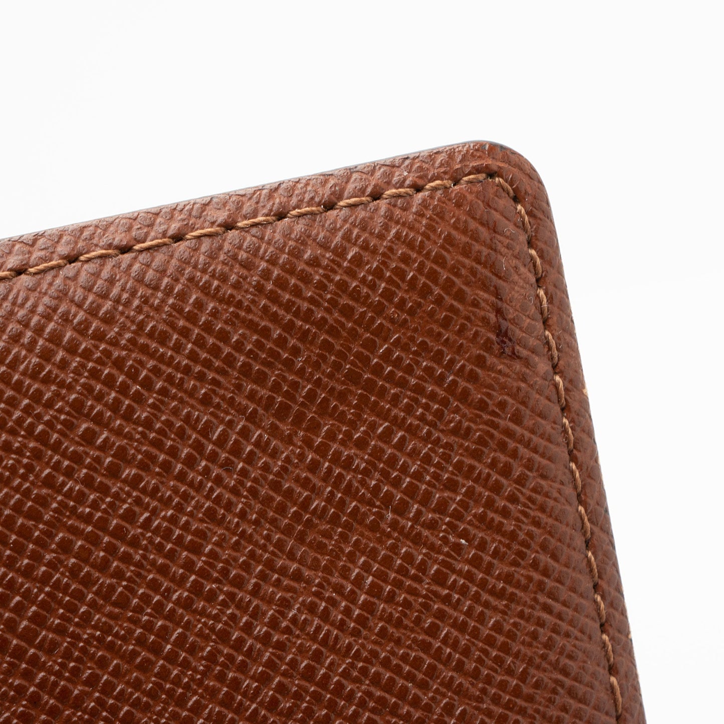 Louis Vuitton Vintage Monogram Canvas Small Ring Agenda Cover (SHF-sVCh1C)