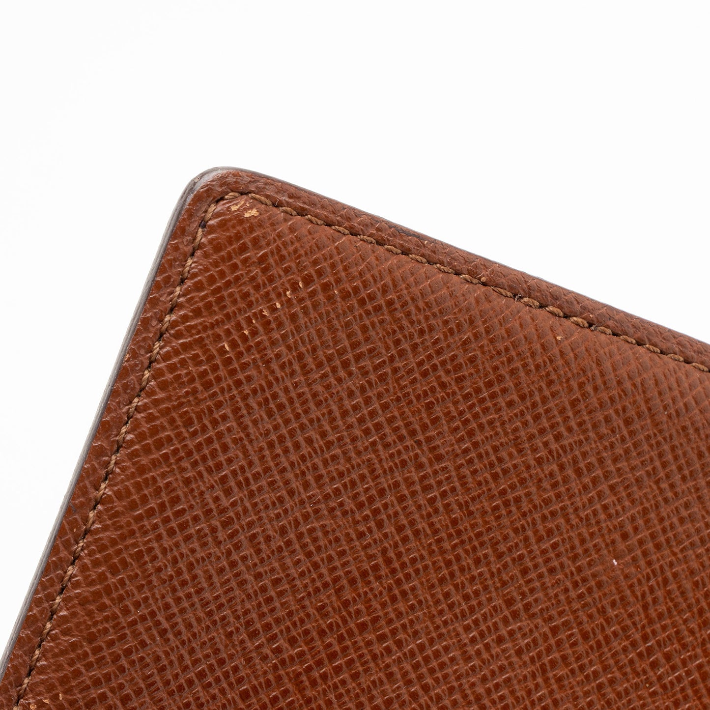 Louis Vuitton Vintage Monogram Canvas Small Ring Agenda Cover (SHF-FnpXRL)