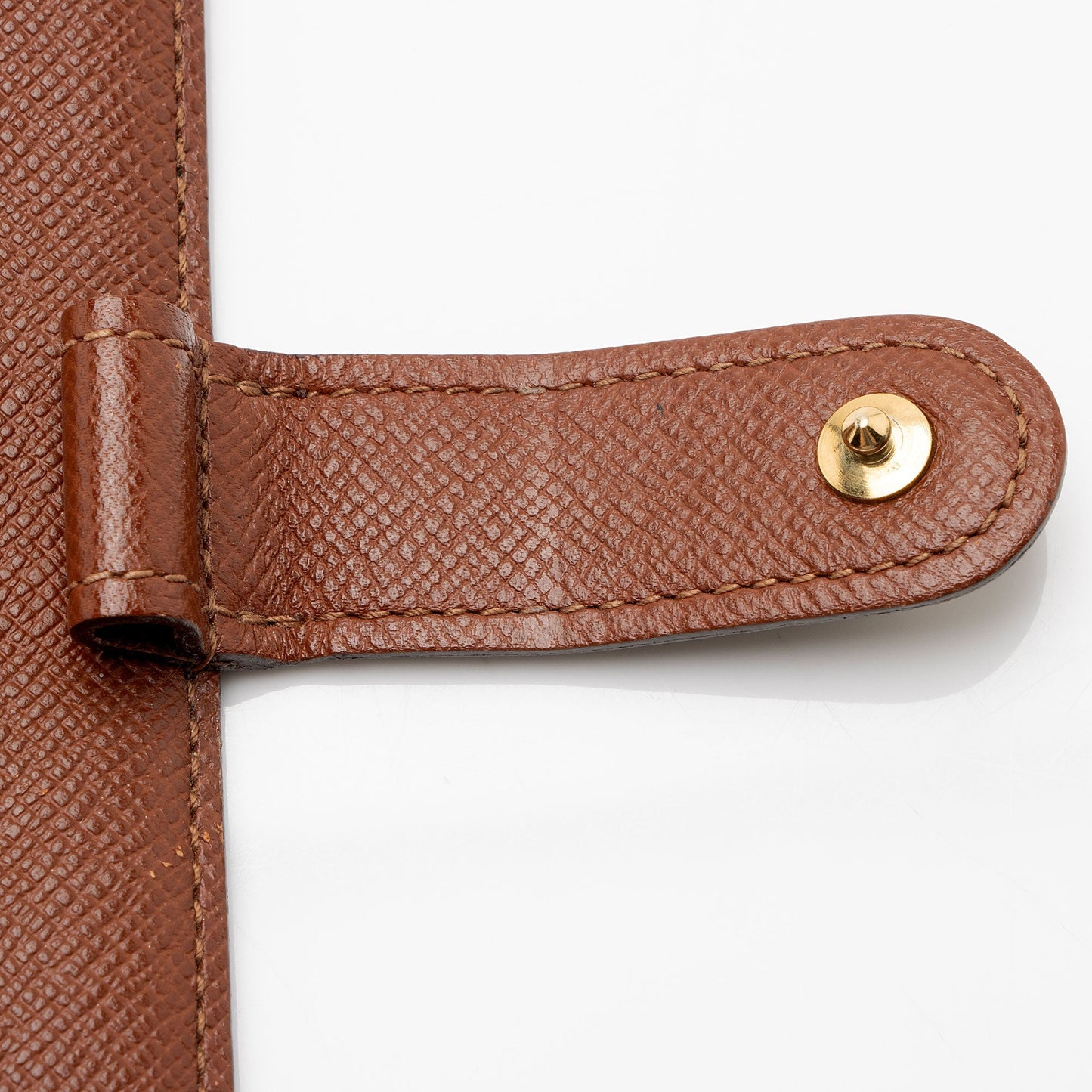 Louis Vuitton Vintage Monogram Canvas Small Ring Agenda Cover (SHF-FnpXRL)