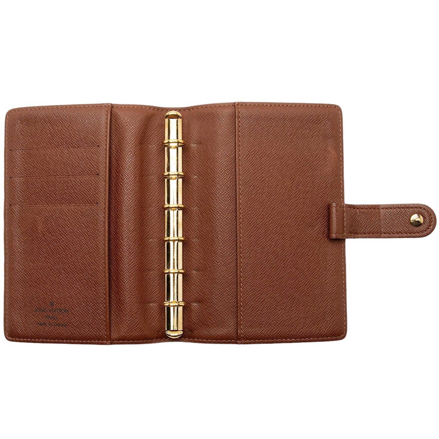 Louis Vuitton Vintage Monogram Canvas Small Ring Agenda Cover (SHF-wA1Hli)
