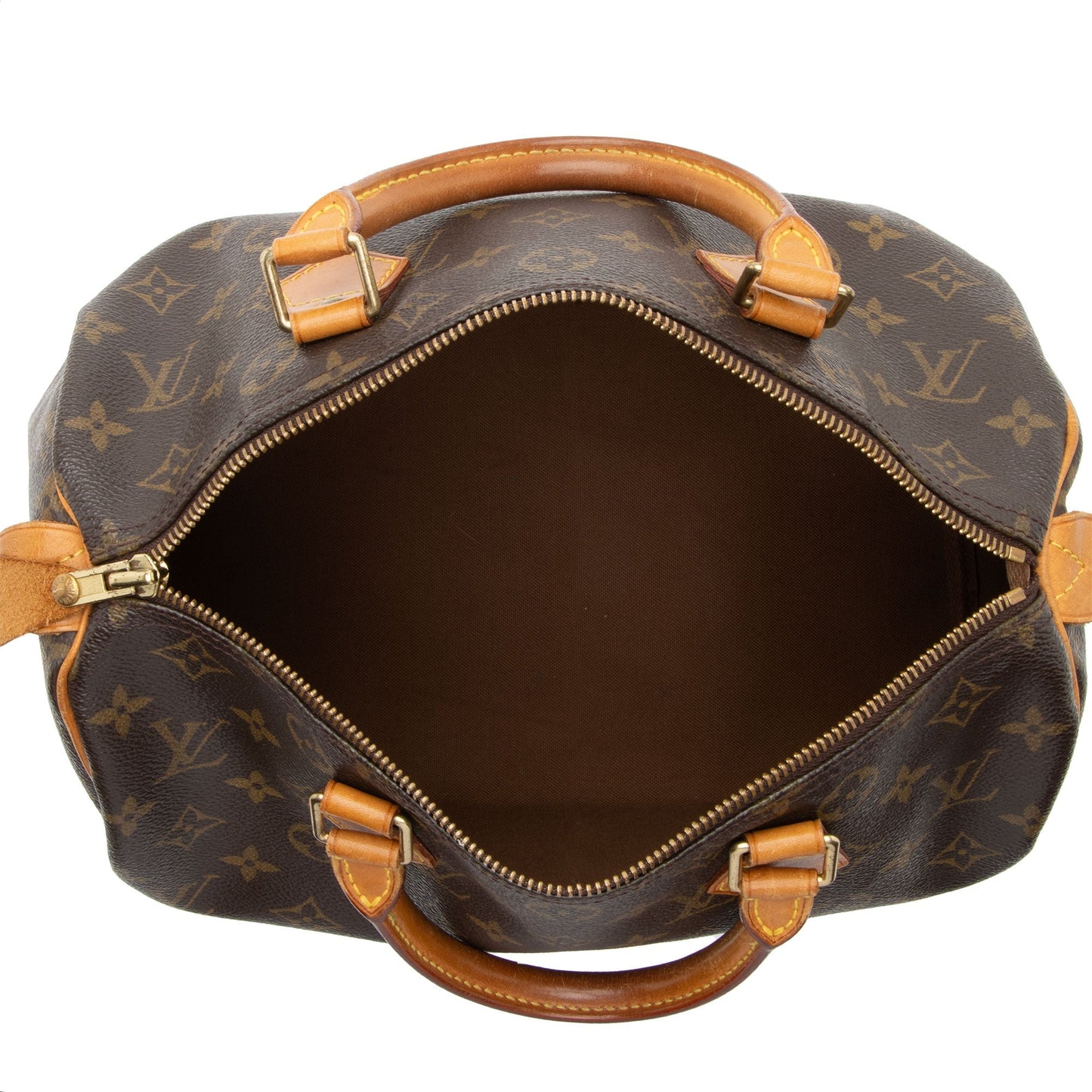 Louis Vuitton Vintage Monogram Canvas Speedy 30 Satchel (SHF-Owe8gC)