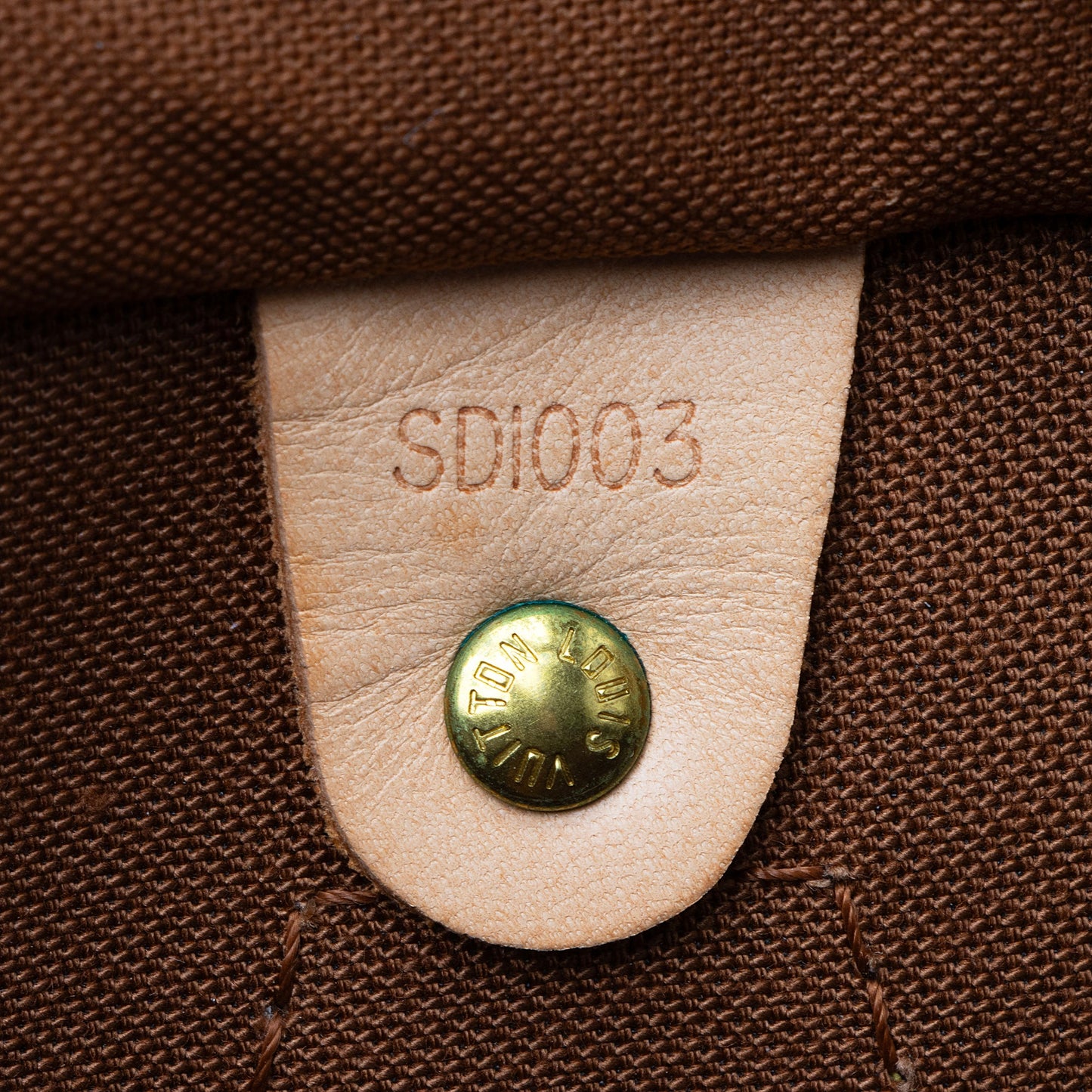 Louis Vuitton Vintage Monogram Canvas Speedy 30 Satchel