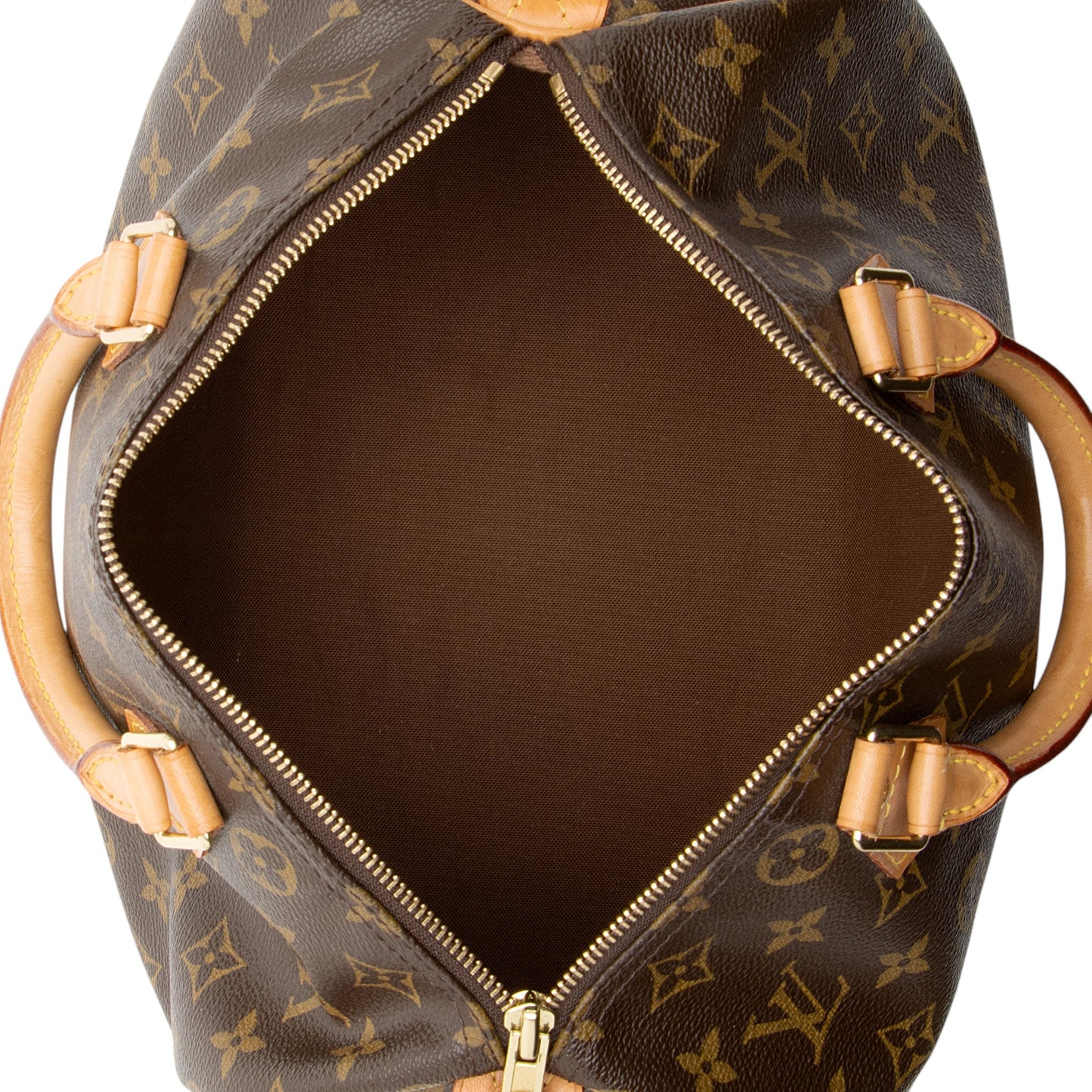 Louis Vuitton Vintage Monogram Canvas Speedy 30 Satchel