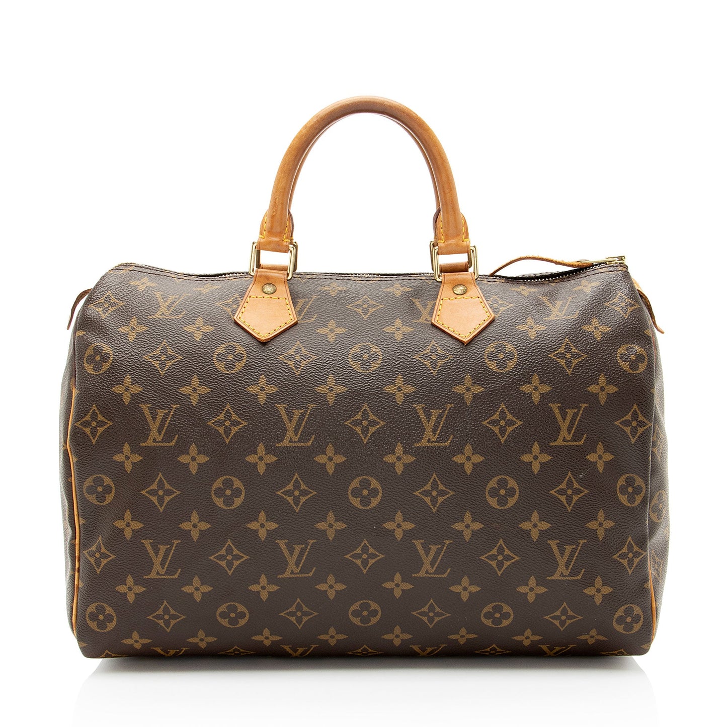 Louis Vuitton Vintage Monogram Canvas Speedy 35 Satchel