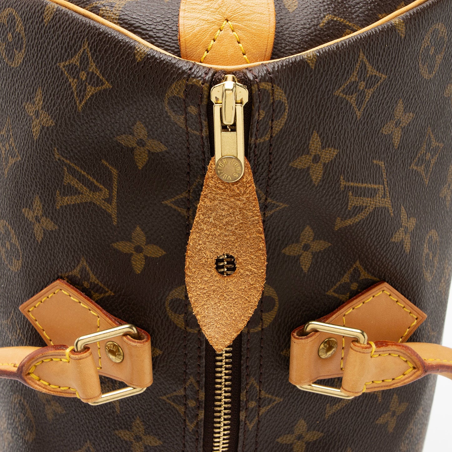 Louis Vuitton Vintage Monogram Canvas Speedy 35 Satchel
