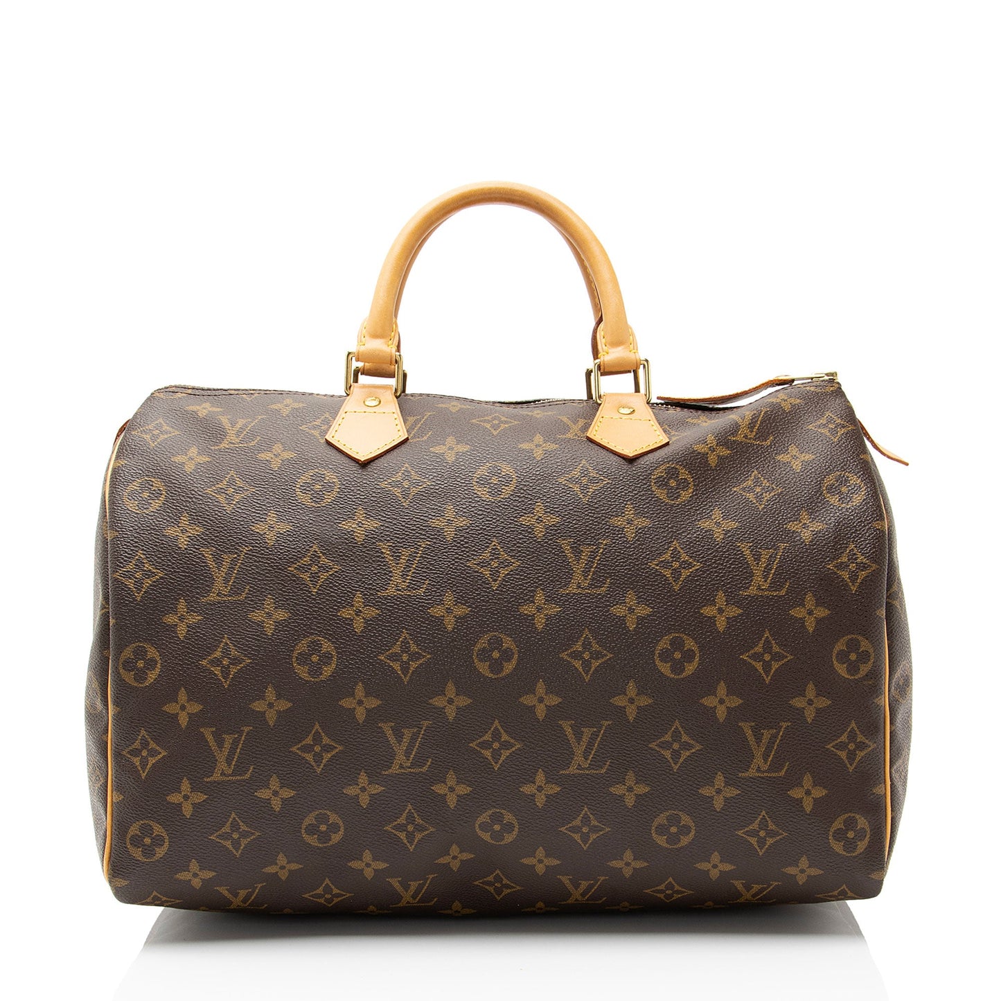 Louis Vuitton Vintage Monogram Canvas Speedy 35 Satchel