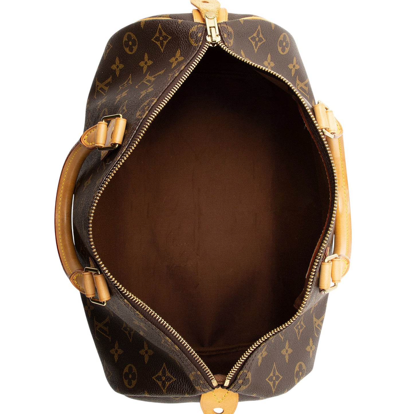 Louis Vuitton Vintage Monogram Canvas Speedy 35 Satchel