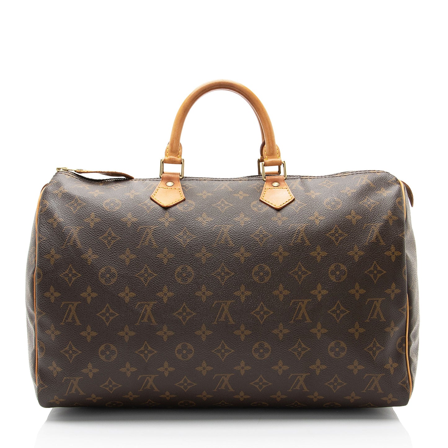 Louis Vuitton Vintage Monogram Canvas Speedy 40 Satchel (SHF-dm0aU9)