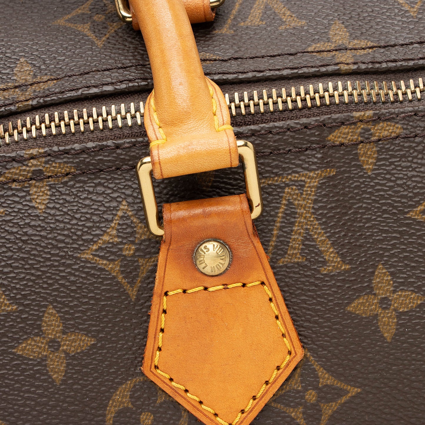 Louis Vuitton Vintage Monogram Canvas Speedy 40 Satchel (SHF-dm0aU9)