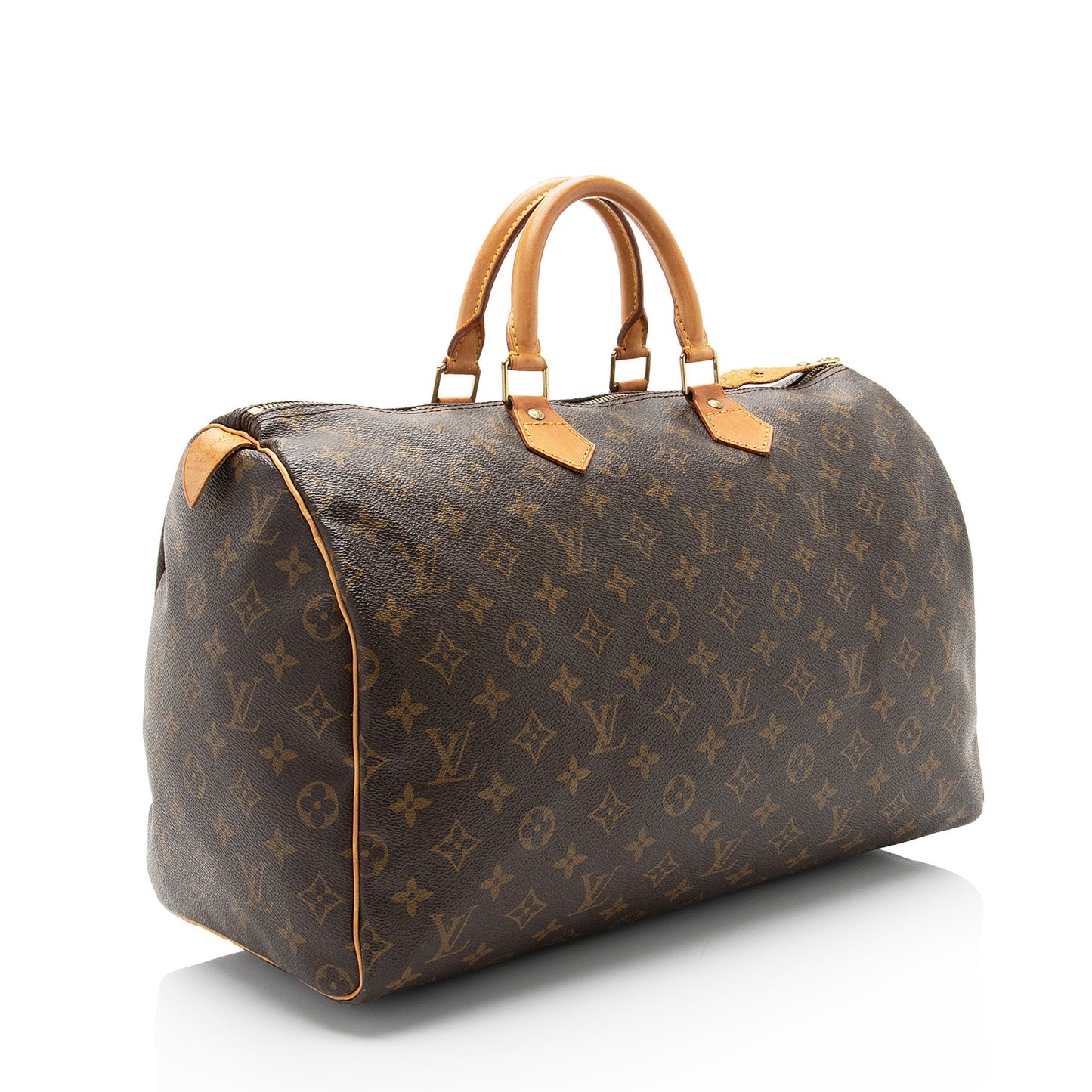 Louis Vuitton Vintage Monogram Canvas Speedy 40 Satchel (SHF-dm0aU9)