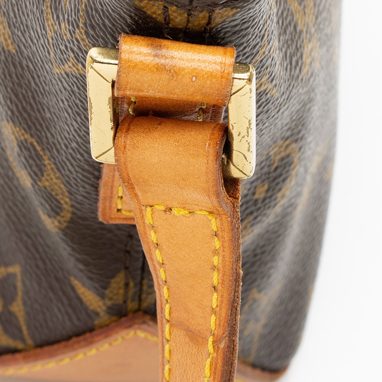 Louis Vuitton Vintage Monogram Canvas Trotteur Shoulder Bag