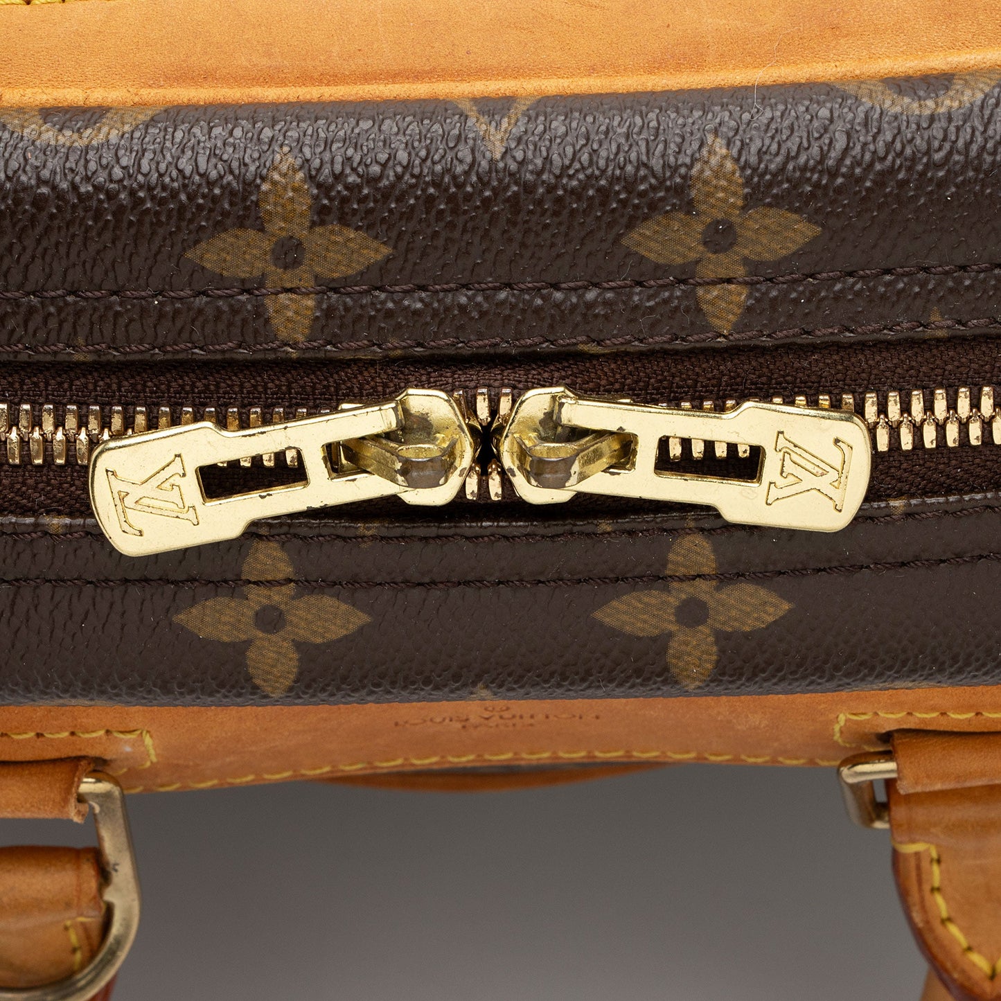 Louis Vuitton Vintage Monogram Canvas Trouville Satchel
