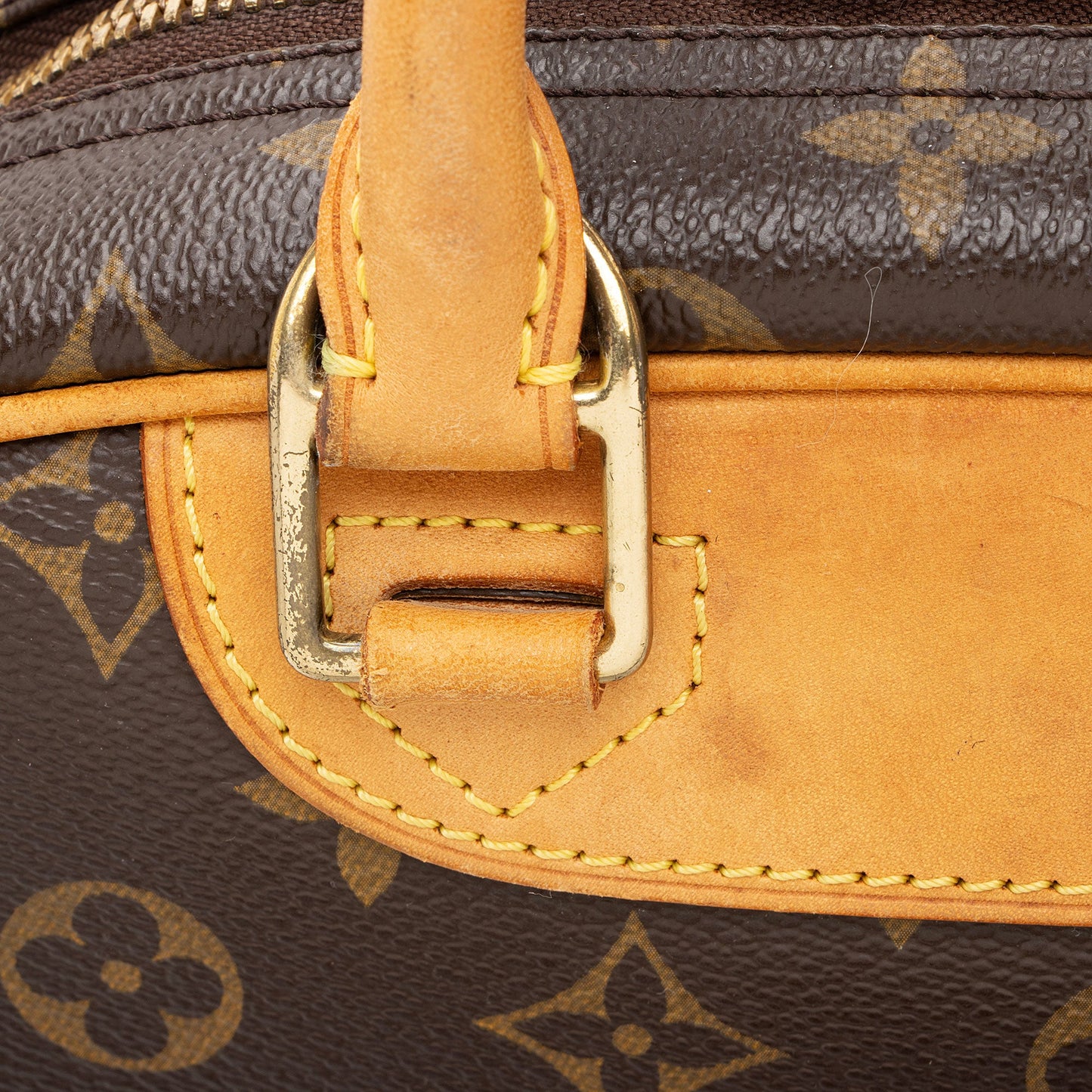 Louis Vuitton Vintage Monogram Canvas Trouville Satchel
