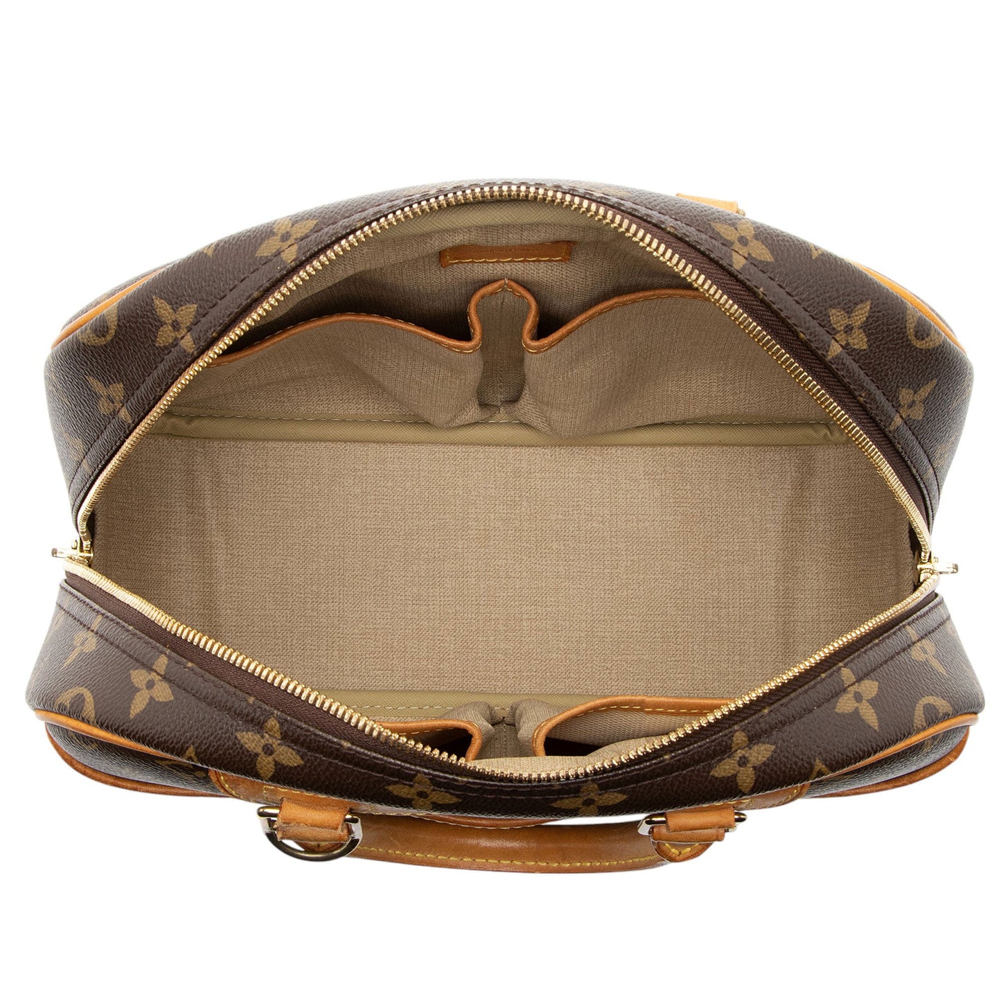 Louis Vuitton Vintage Monogram Canvas Trouville Satchel