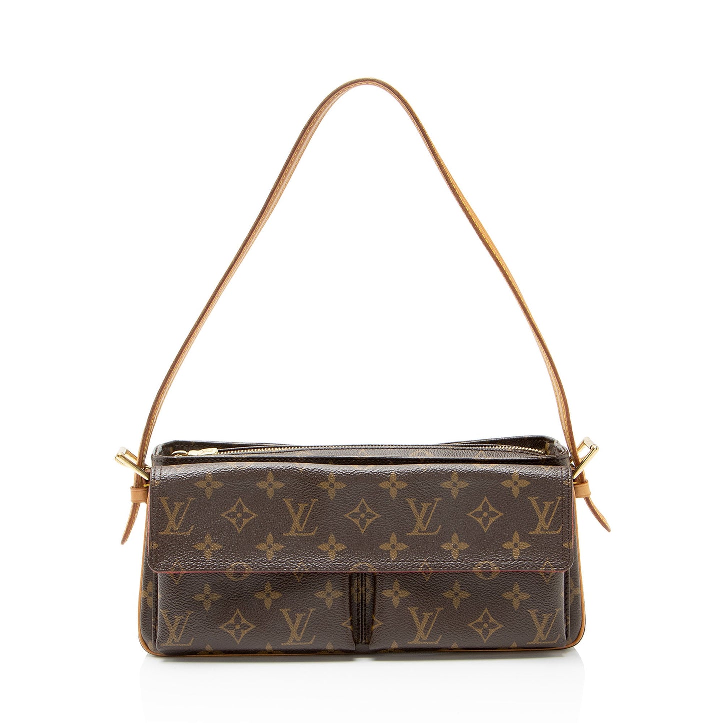 Louis Vuitton Vintage Monogram Canvas Viva Cite MM Shoulder Bag