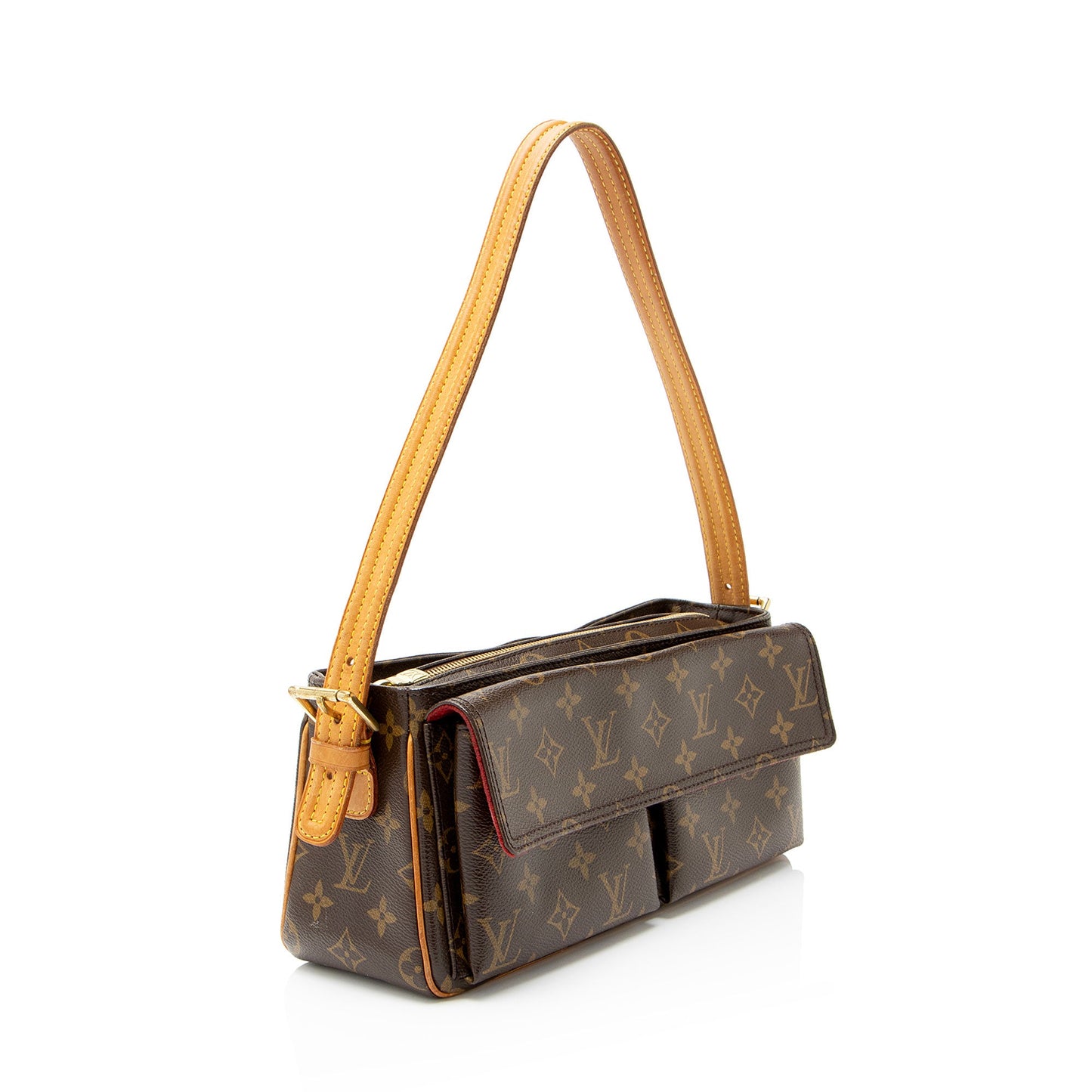 Louis Vuitton Vintage Monogram Canvas Viva Cite MM Shoulder Bag