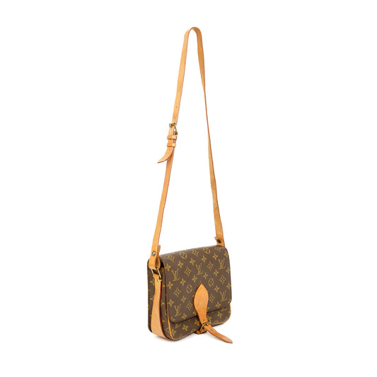 Louis Vuitton Vintage Monogram Cartouchiere MM