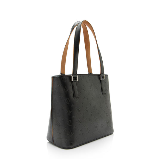 Louis Vuitton Vintage Monogram Mat Stockton Tote (SHF-Yat20v)
