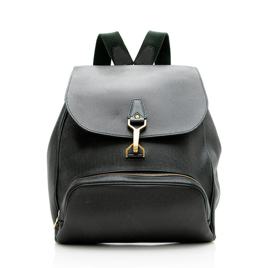Louis Vuitton Vintage Taiga Leather Cassiar Backpack (SHF-18833)