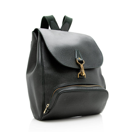 Louis Vuitton Vintage Taiga Leather Cassiar Backpack (SHF-18833)