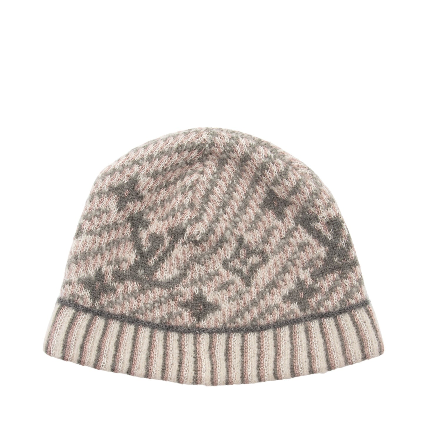 Louis Vuitton Wool Monogram Beanie (SHF-Upyvd4)