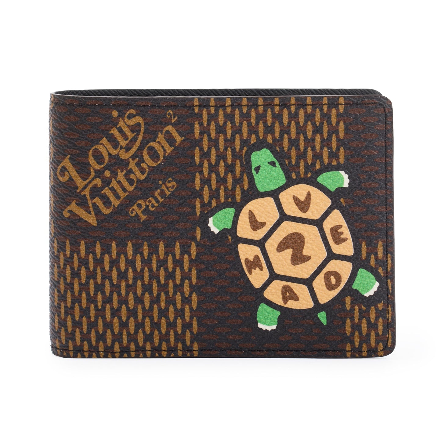 Louis Vuitton X Nigo Turtle Giant Damier Ebene Multiple Wallet