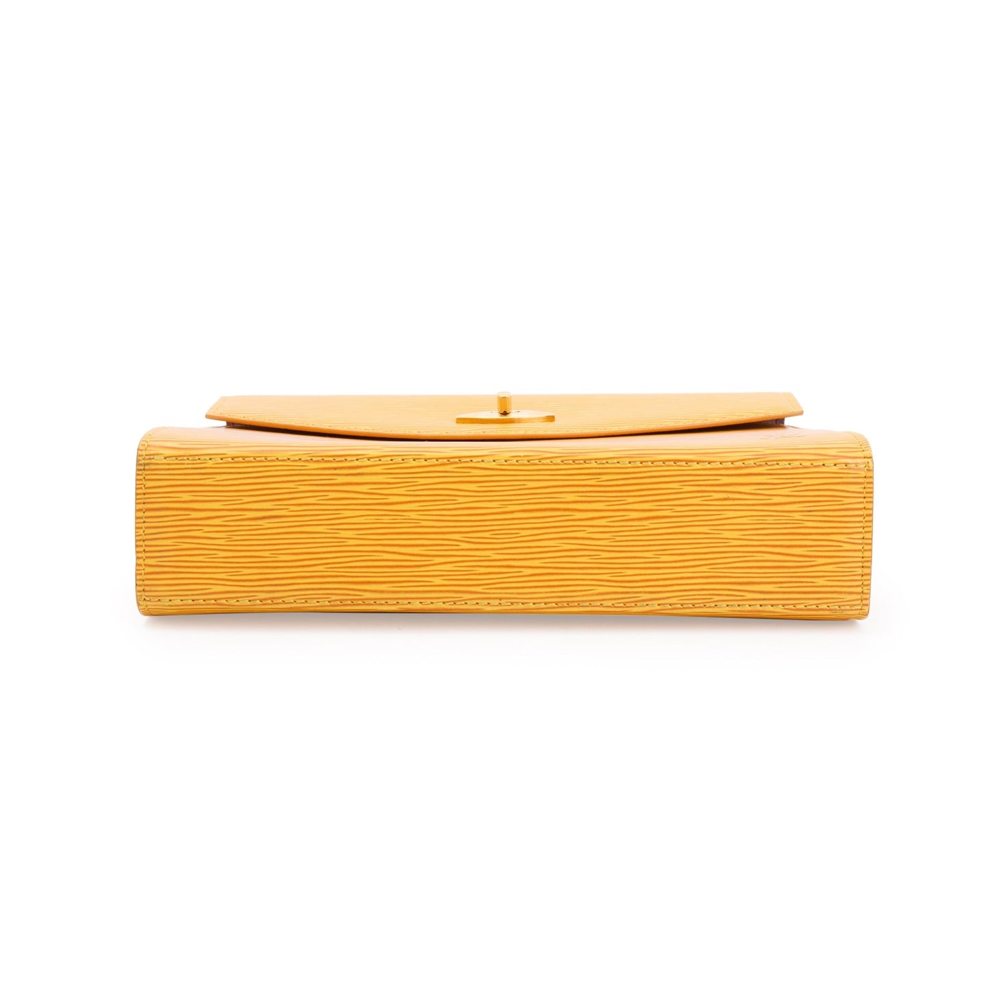 Louis Vuitton Yellow Epi Leather Malesherbes Handle Bag