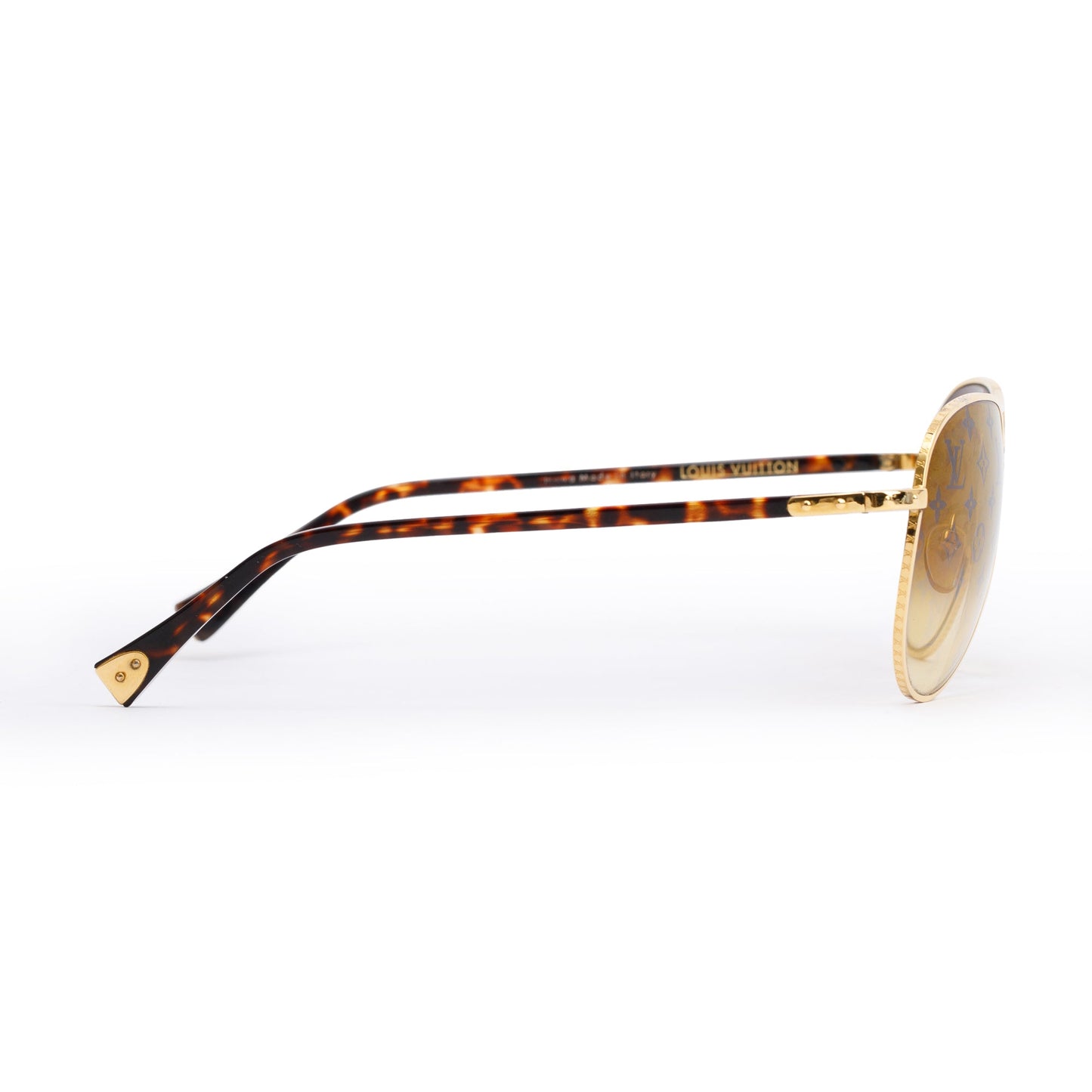 Louis Vuitton Z0164U Havana Acetate Monogram Conspiration Pilot Sunglasses