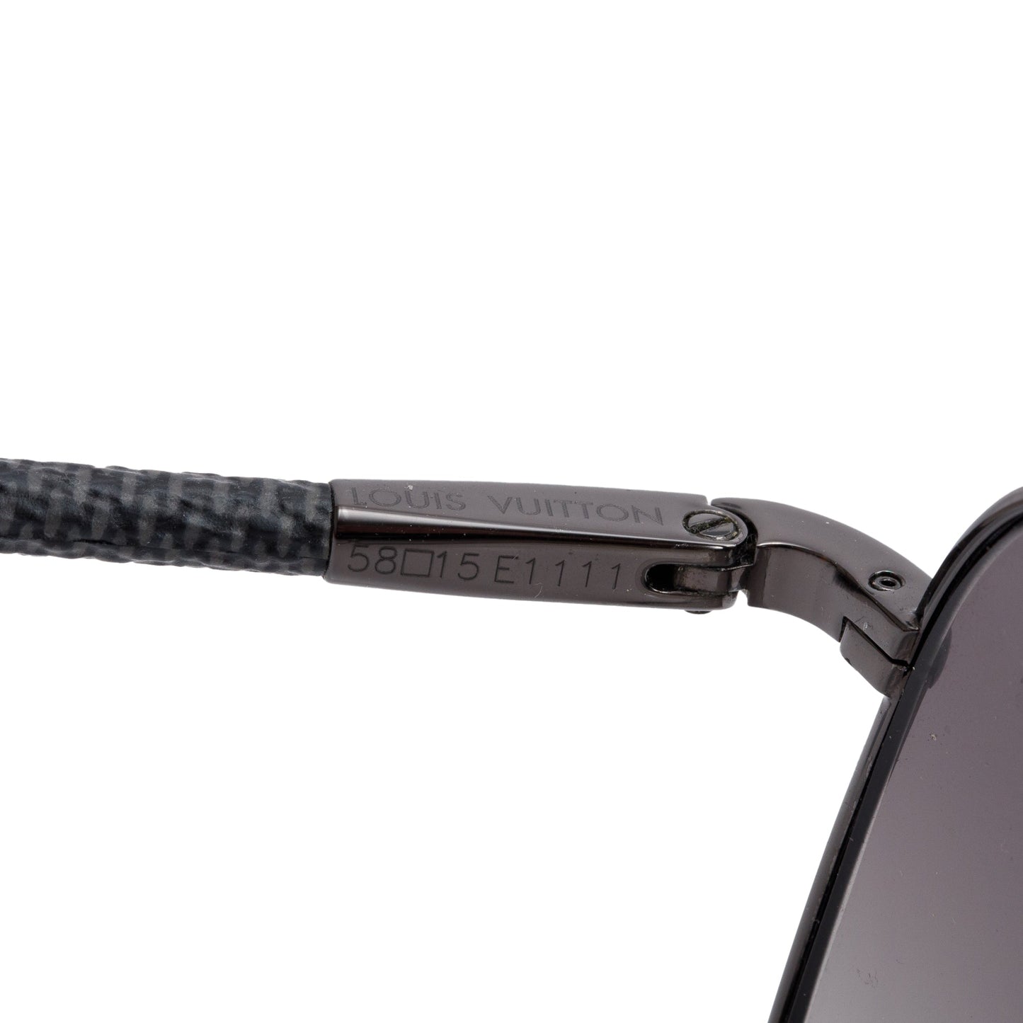 Louis Vuitton Z0439U Damier Graphite Gunmetal Conspiration Pilot Sunglasses