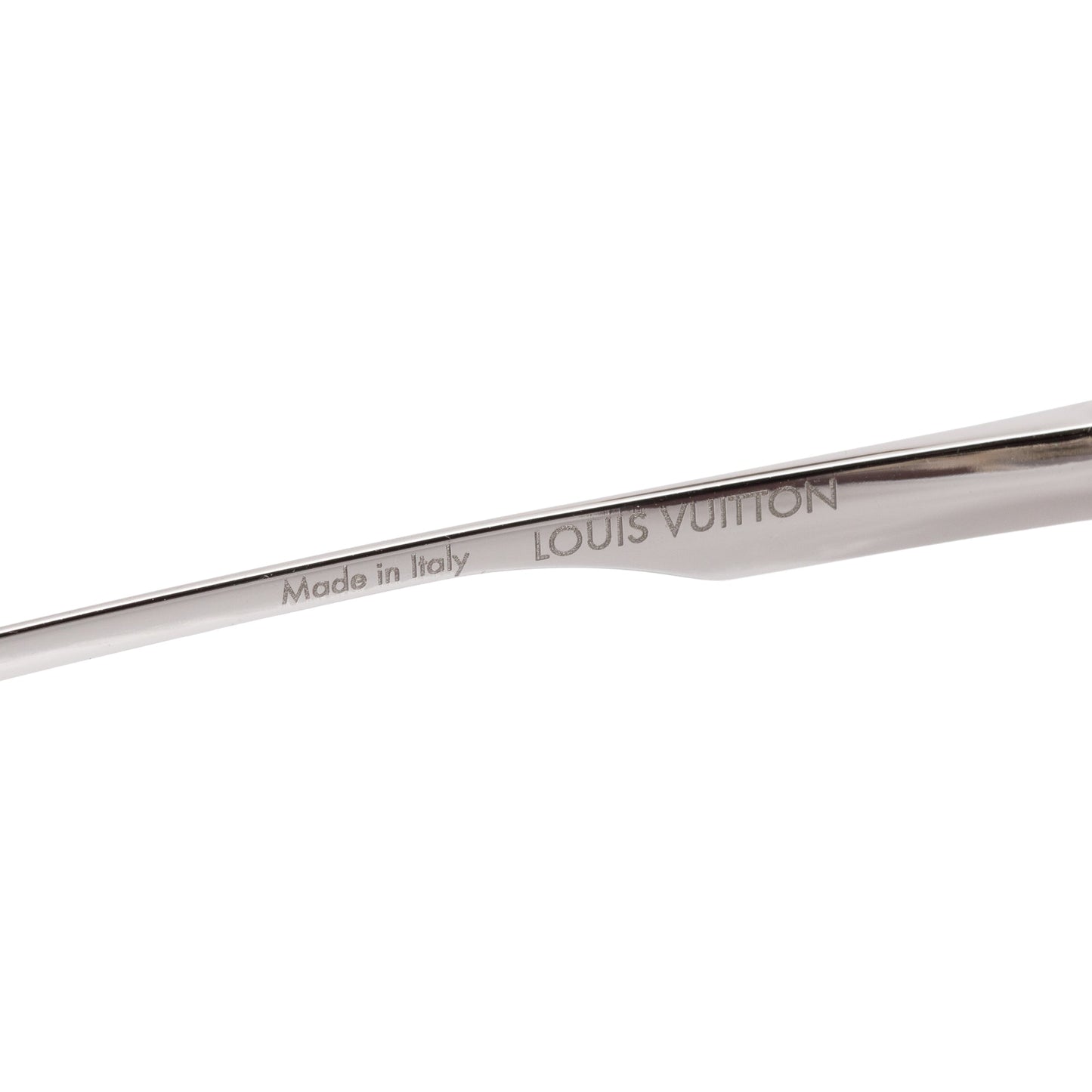Louis Vuitton Z1262E Silver Tone Metal LV Ash Mirrored Pilot Sunglasses