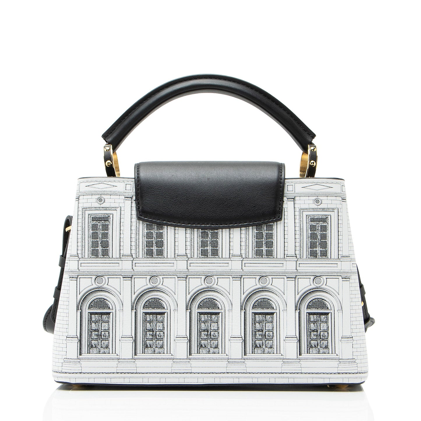 Louis Vuitton x Fornasetti Calfskin Architettura Capucines BB Bag